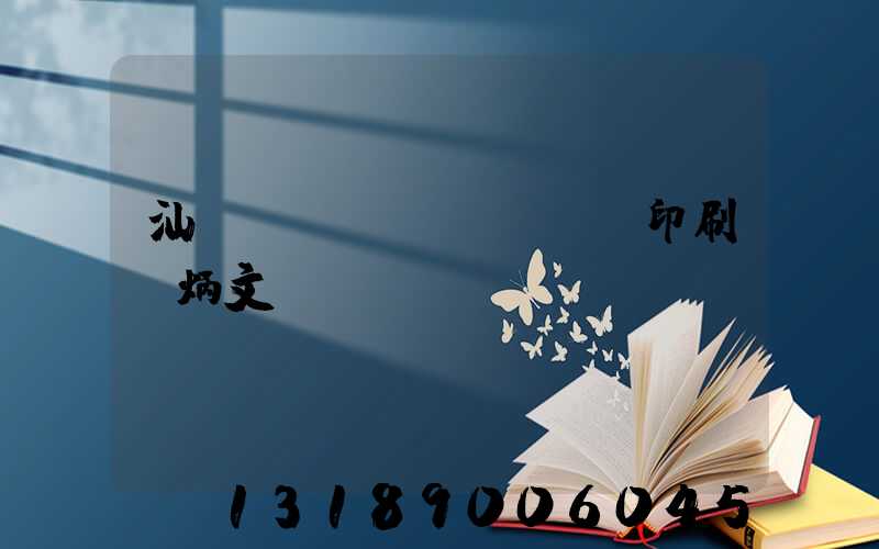 汕頭東風(fēng)印刷黃炳文