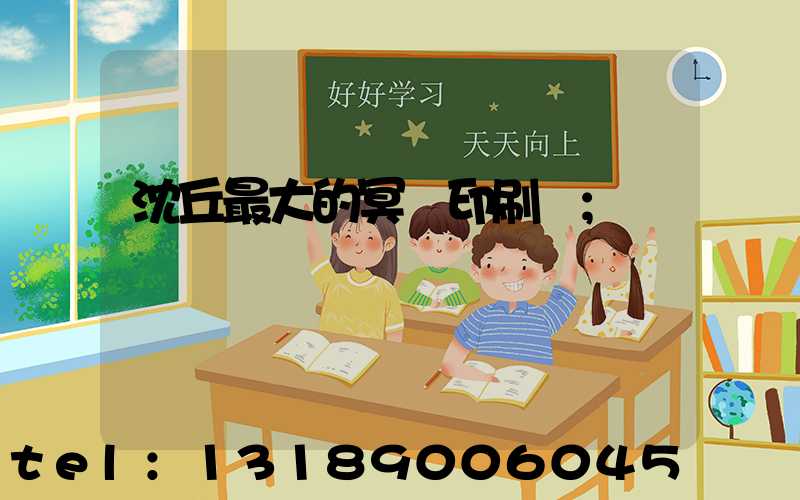 沈丘最大的冥幣印刷廠