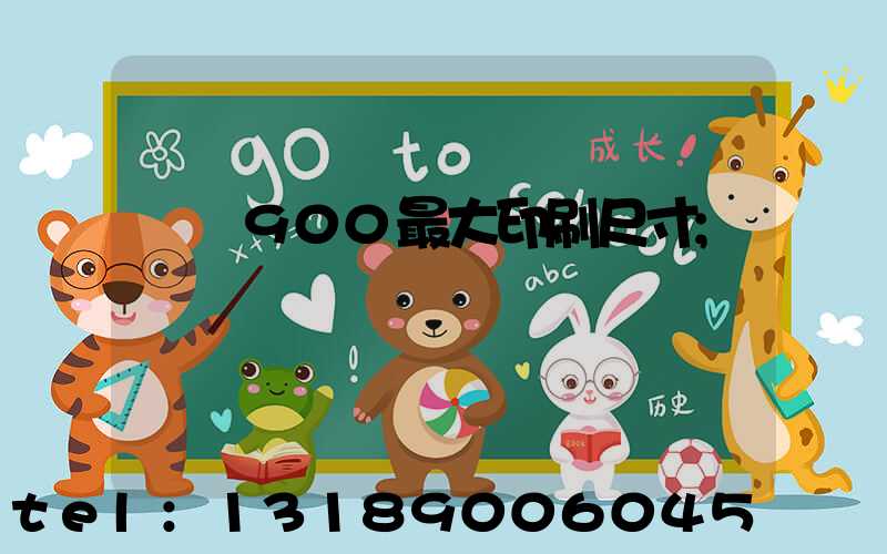 羅蘭900最大印刷尺寸