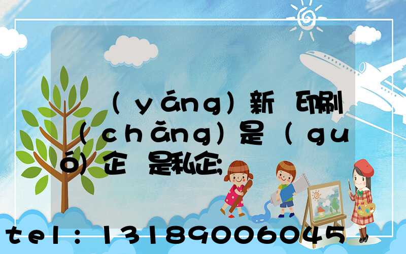 貴陽(yáng)新華印刷廠(chǎng)是國(guó)企還是私企